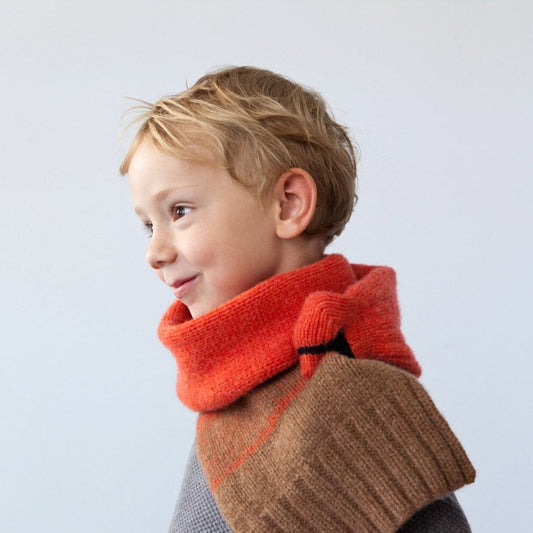 Rotkardinal Schal für Kinder