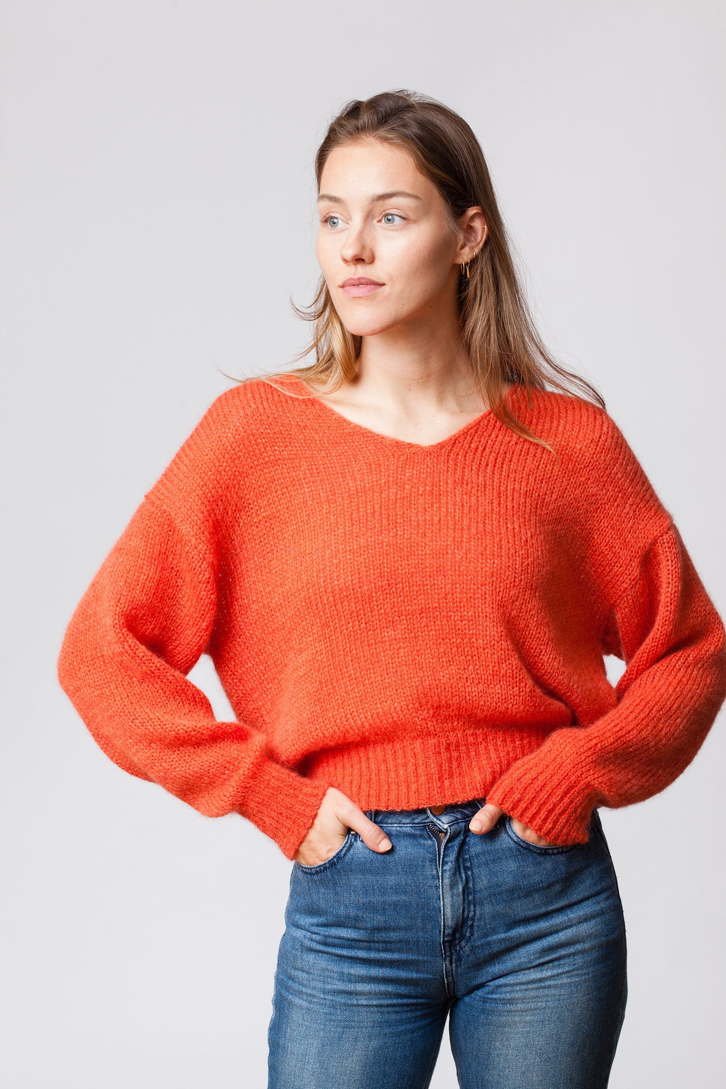 Pullover mit Mohair