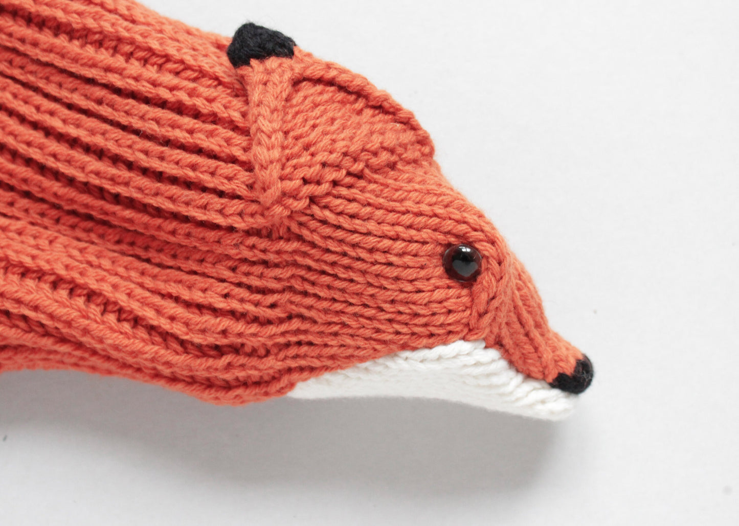 kleiner orangener Fuchsschal