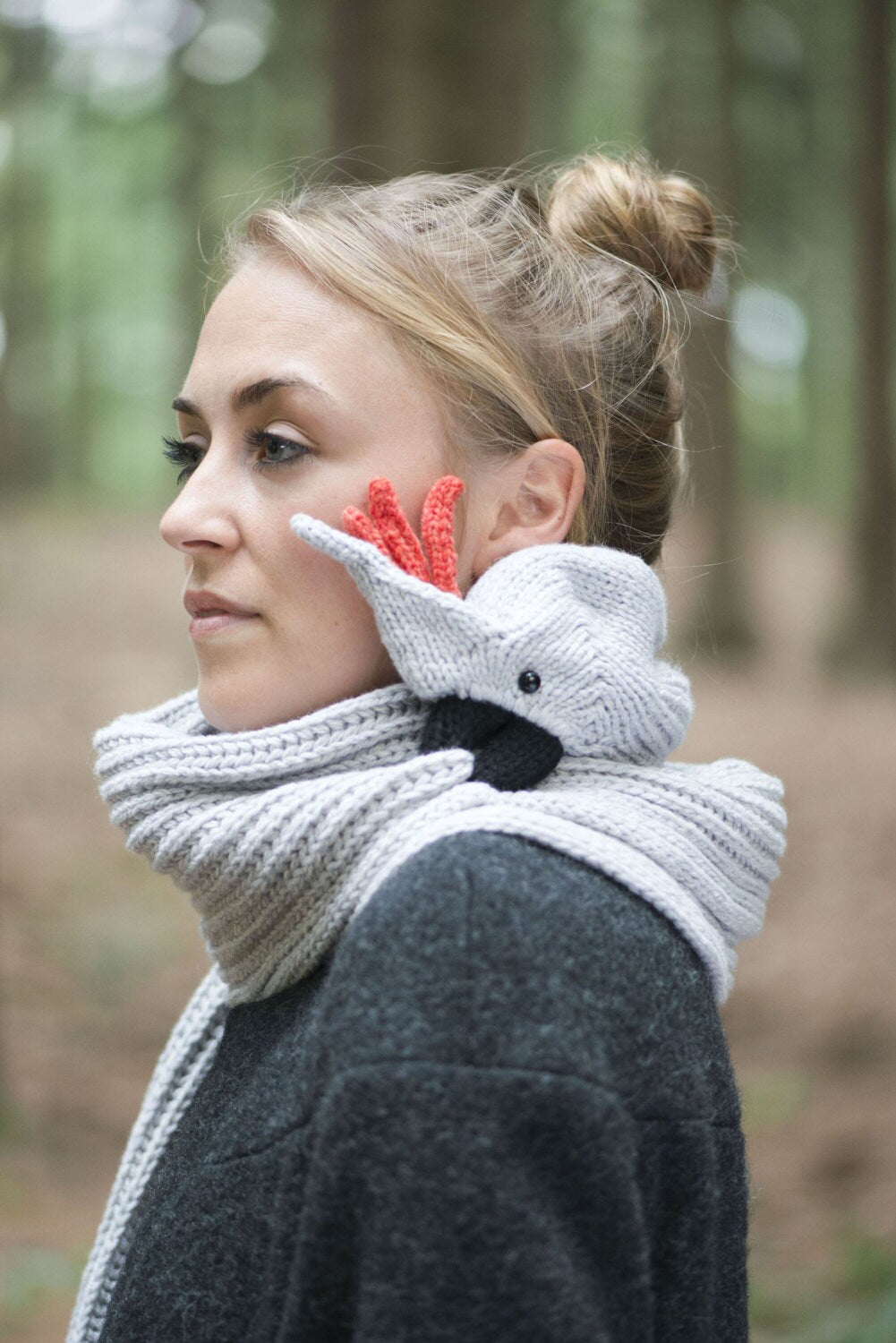 Parrot Scarf with hat